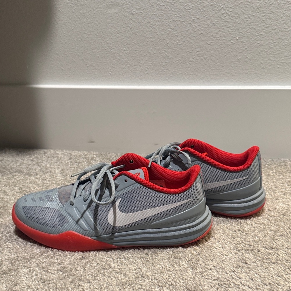 Nike Red and Gray Training Sneakers